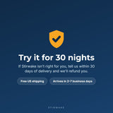 30-night money-back guarantee and free US shipping